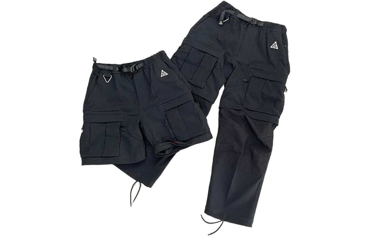 Nike ACG Smith Summit Cargo Pocket Bundle Feet Breathable Casual Long Pants Black CV0656-011