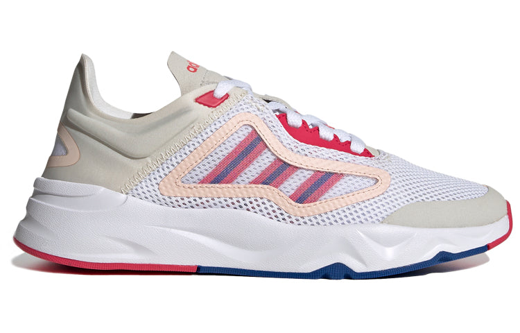 (WMNS) adidas neo Futureflow Cc 'Gray White Red' FY8505