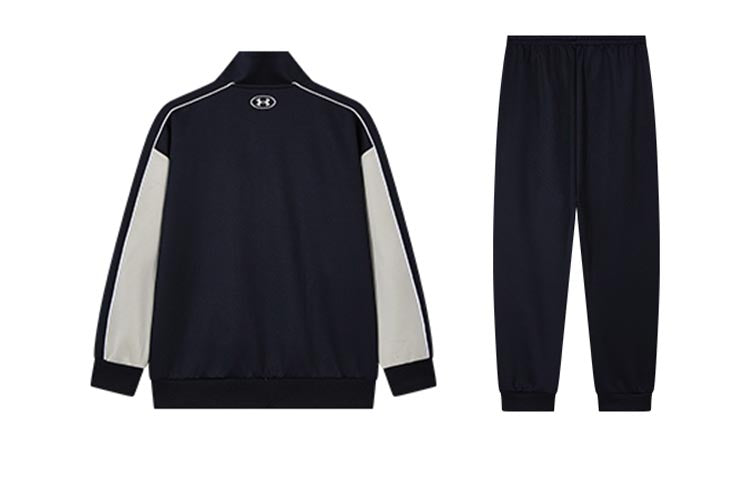 (GS) Under Armour Classic Sport Jacket And Joggers 'Black Grey' 233103660