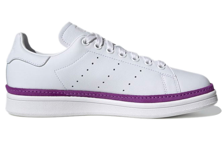 (WMNS) adidas originals Stan Smith New Bold 'White Purple' BD8074