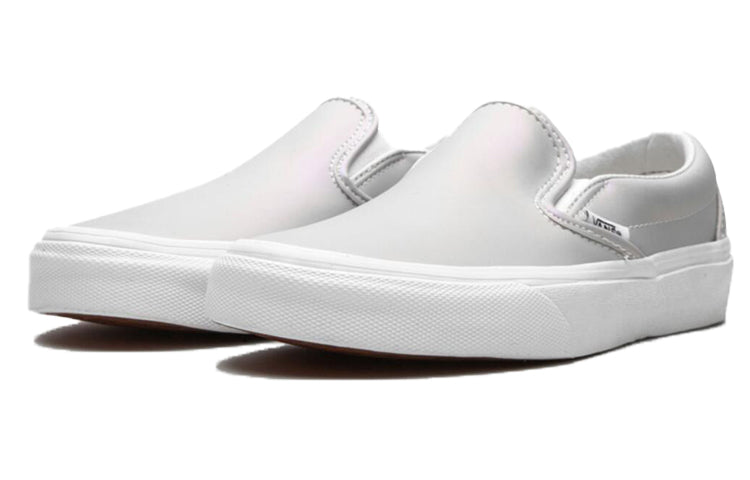 Vans Classic Slip-On Muted Metallic Grey Reflection Grey/White VN0A38F7Q7S