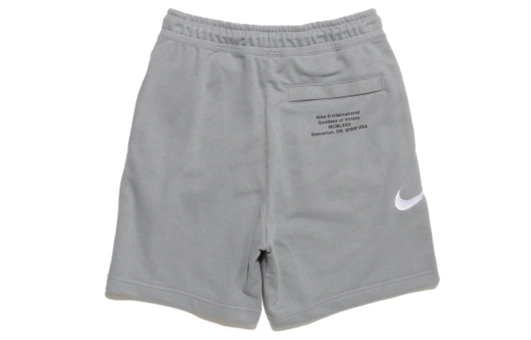 Nike Swoosh French Terry Short For Men Grey Gray CJ4883-073