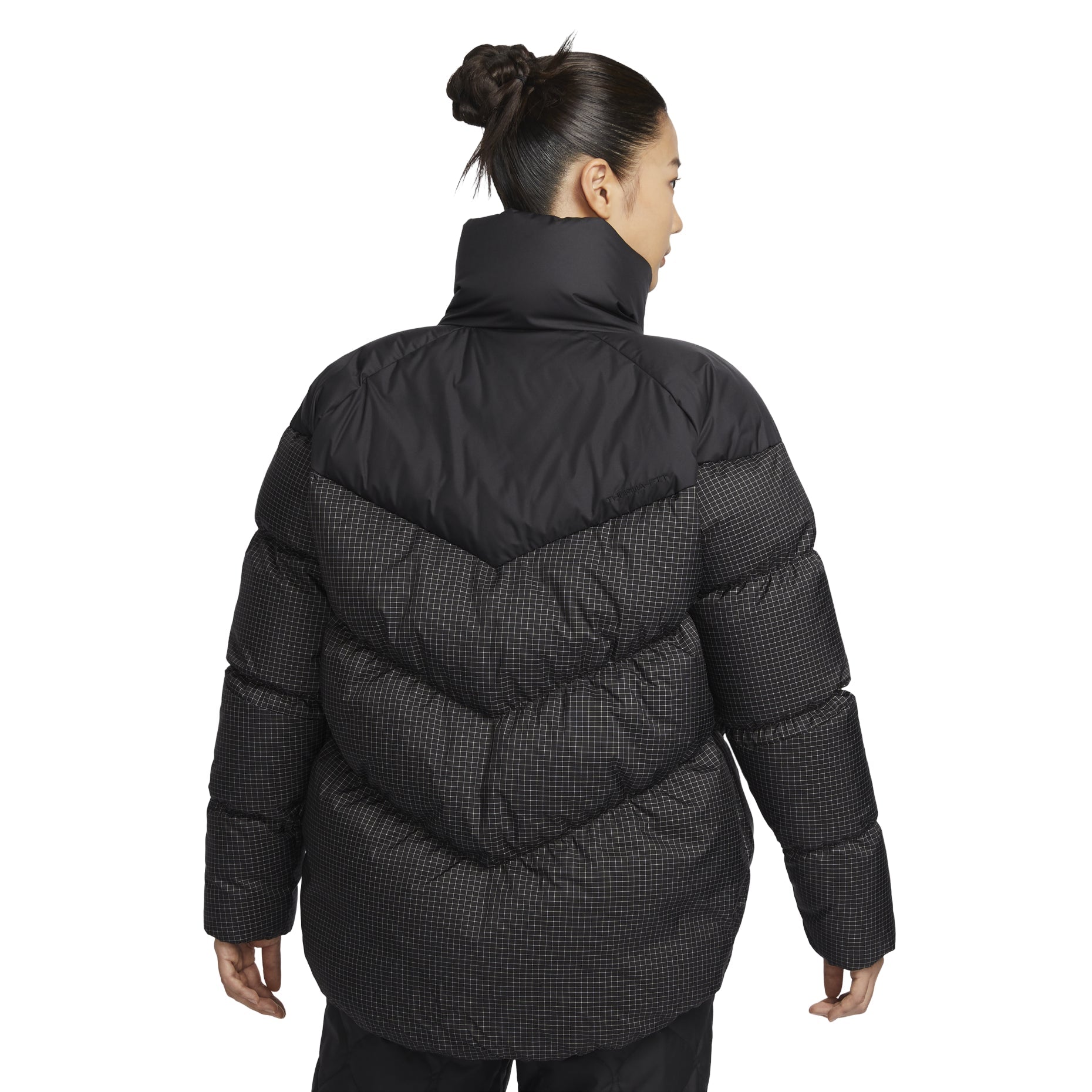 (WMNS) Nike Sportswear Windpuffer Therma-FIT Loose Puffer Jacket 'Black' FD8212-010