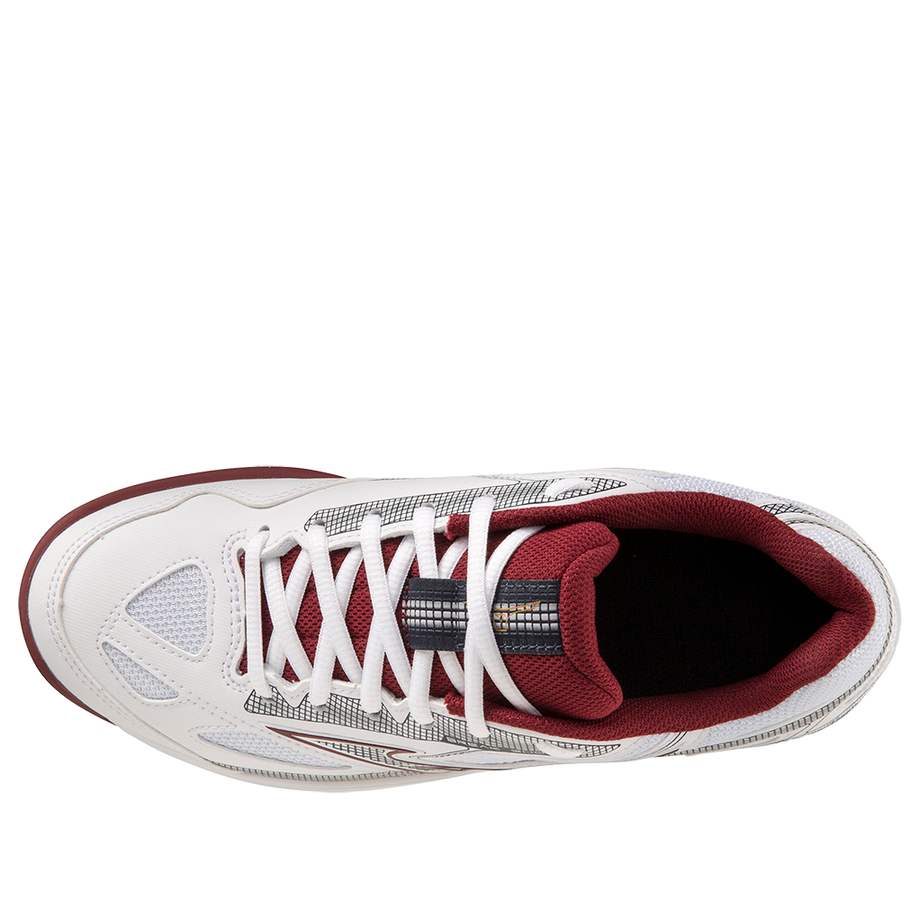 (WMNS) Mizuno BREAK SHOT 4 AC 'White Cabernet Papyrus' 61GA232664