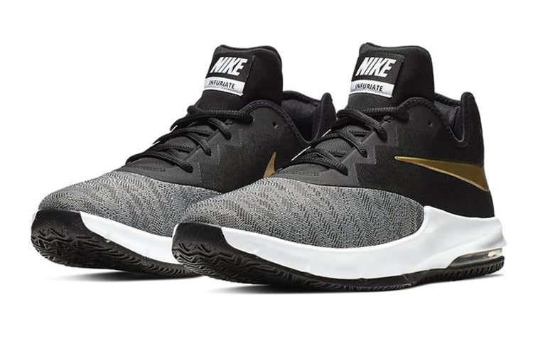 Nike Air Max Infuriate 3 Low 'Grey Gold' AJ5898-002