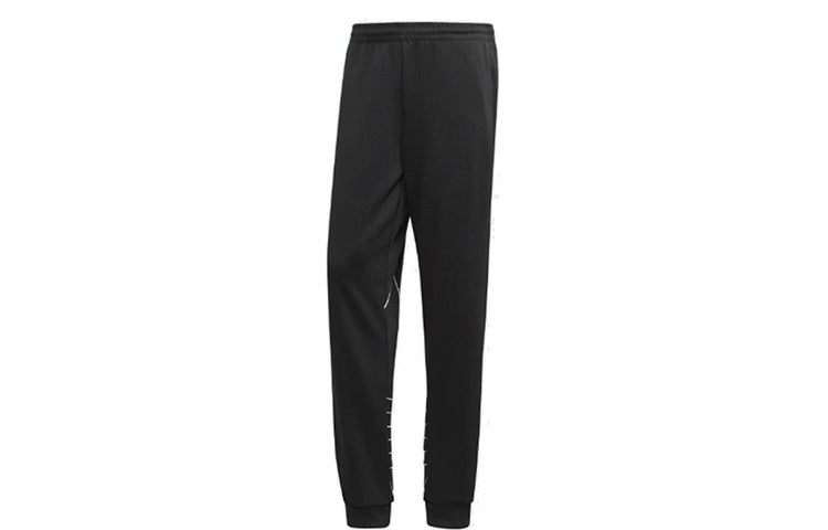 adidas originals Men's Big Trefoil Outline Track Pants Black GE0851