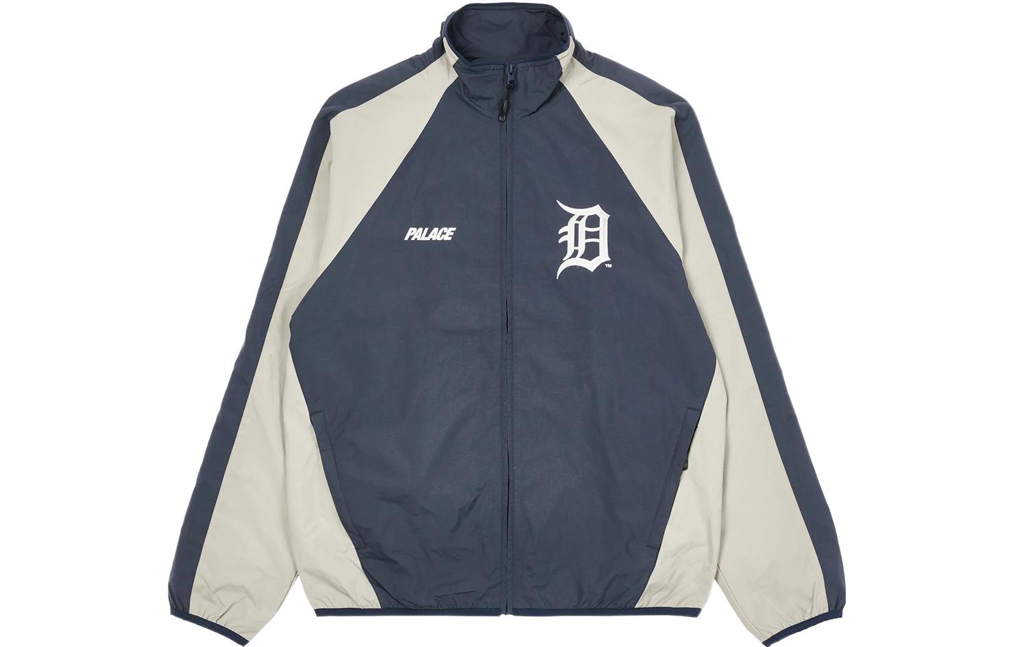 Palace x Detroit Tigers New Era Track Top 'Navy Grey' P21DNSS001