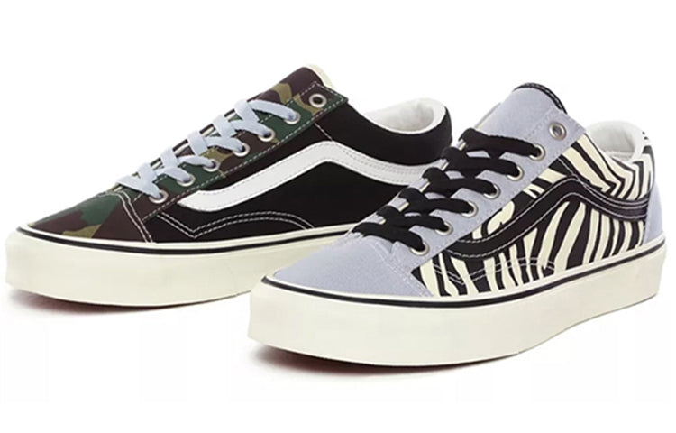 Vans Style 36 'Mismatch - Zebra Camo' VN0A3DZ3WS8