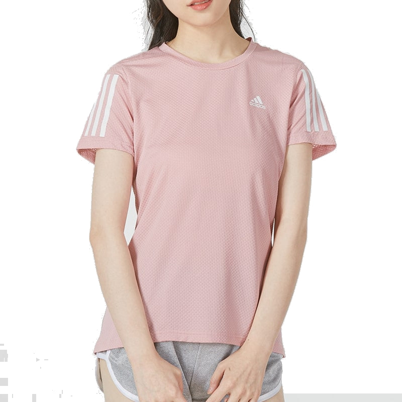 (WMNS) adidas OTR Cooler T-Shirt Asia Sizing 'Pink' HD0641