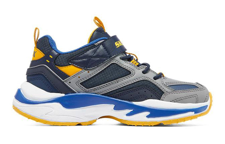 (GS) Skechers Durolux 'Blue Gray Yellow' 403817L-NVGY