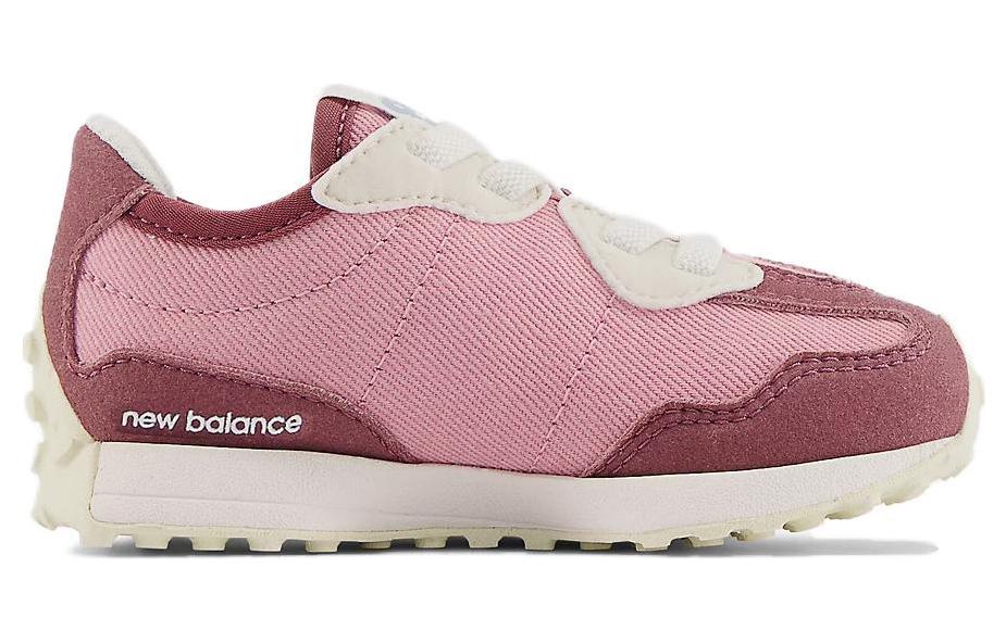 (TD) New Balance 327 Bungee Lace 'Washed Burgundy Hazy Rose' IH327DK