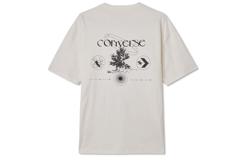 Converse Logo T-Shirt Asia Sizing 'White' 10024870-A01