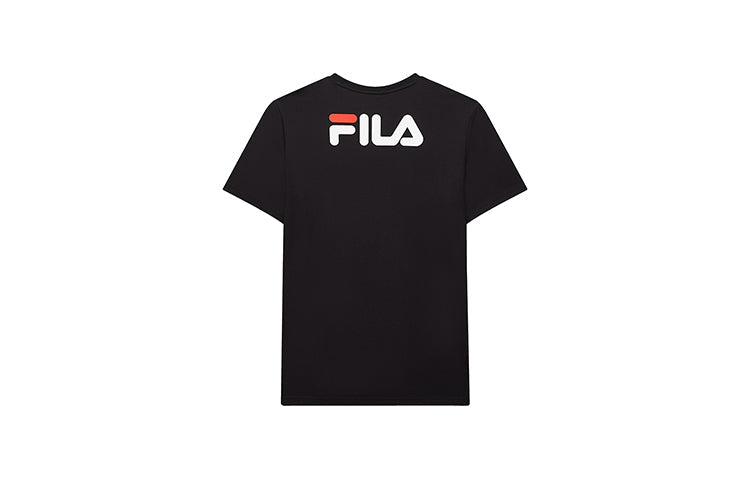 FILA Bear Printing Short Sleeve Unisex Black F51U048101F-BK
