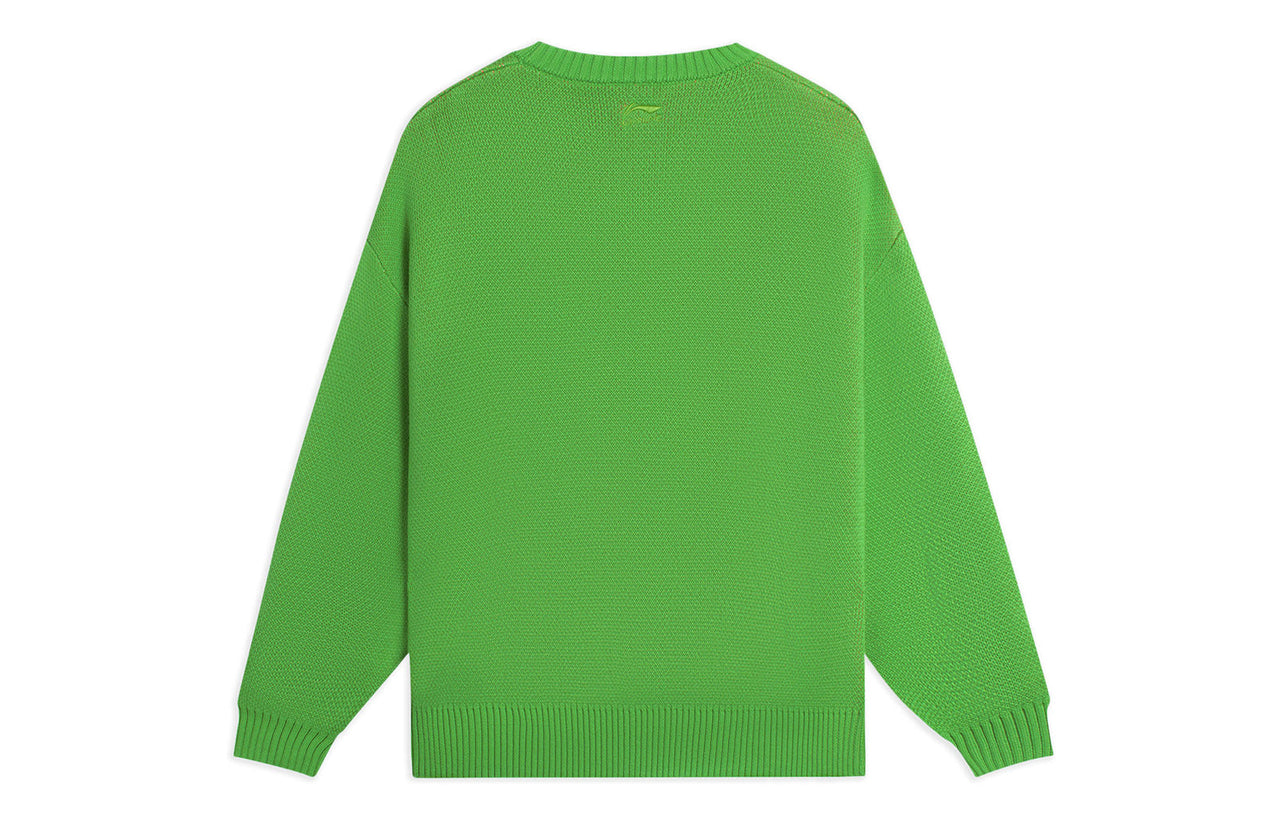 (WMNS) Li-Ning x Disney Toy Story Graphic Sweaters 'Green' AMBS198-5