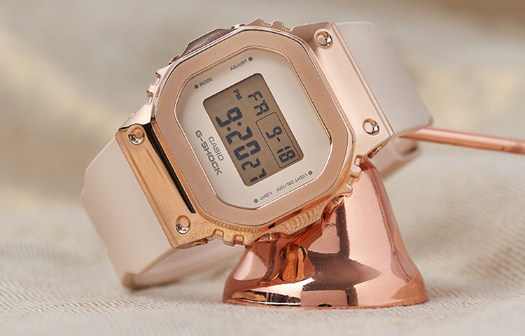 CASIO G-Shock Digital 'Rose Gold' GM-S5600PG-4PRD