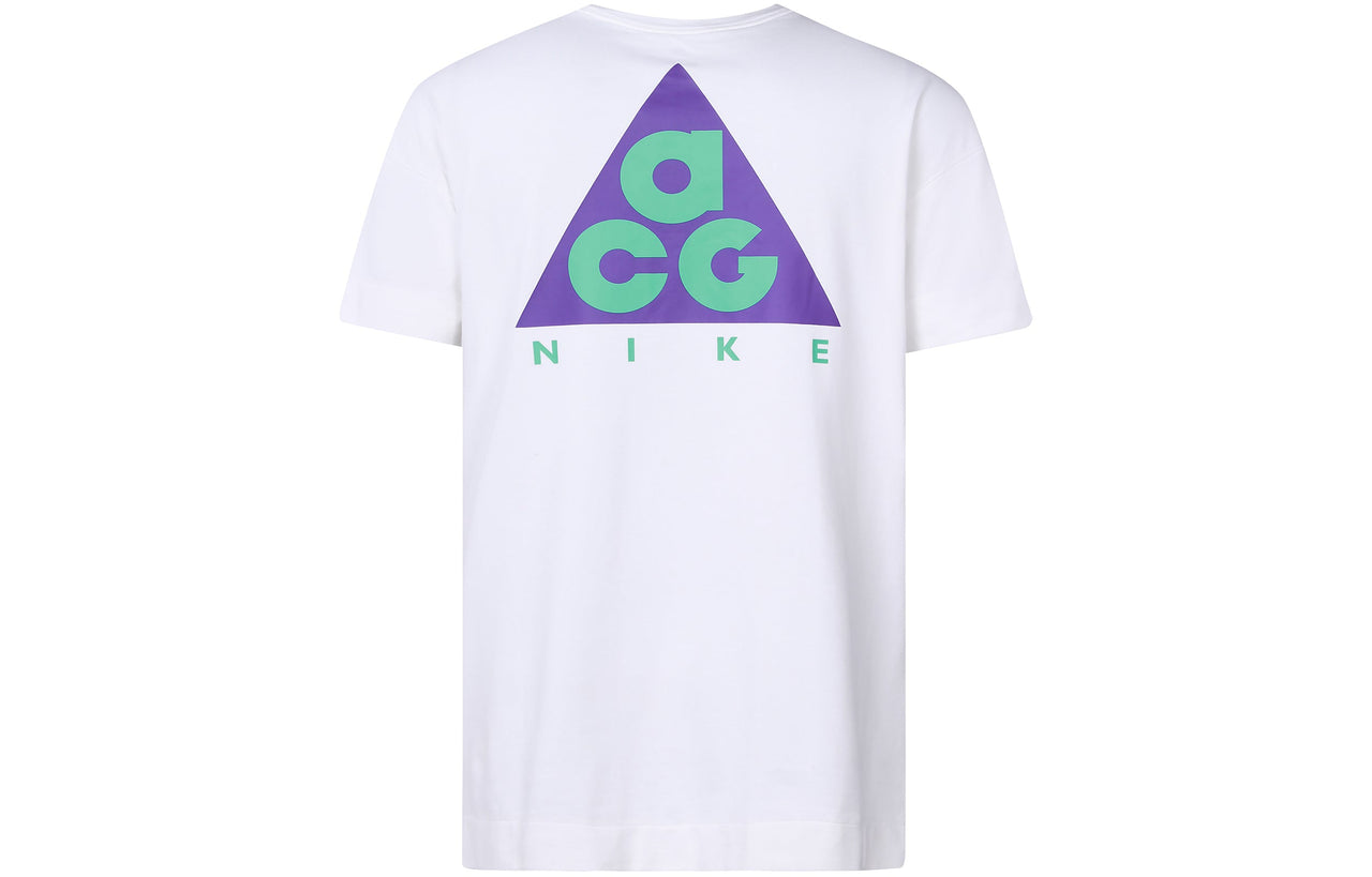 Nike Sportwear ACG Tee 'White Purple Green' AO4644-100