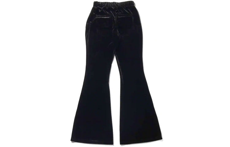 (WMNS) FILA Solid Color Casual Long Pants/Trousers Black FL3552-08