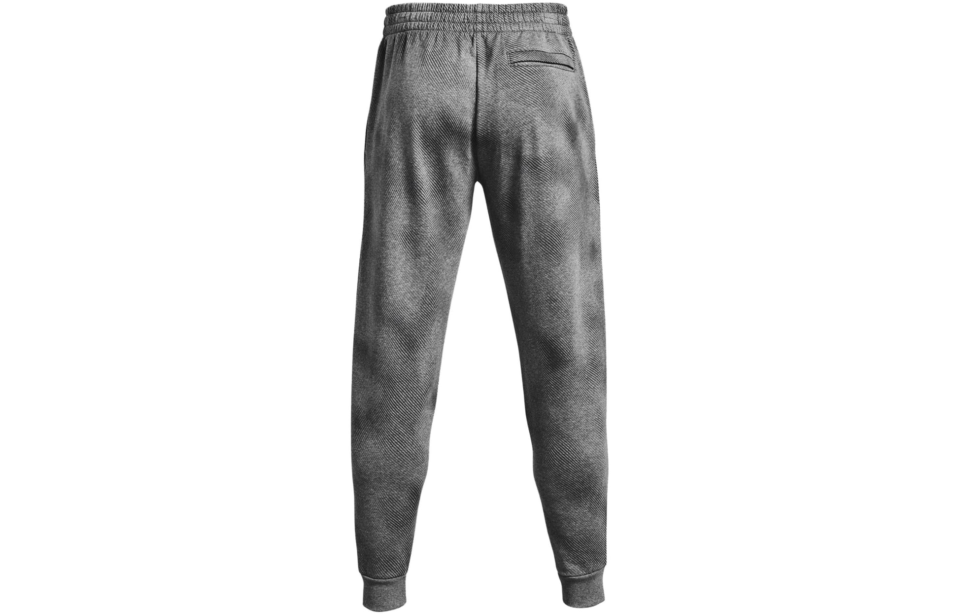 Under Armour Rival Fleece Printed Joggers 'Grey Black' 1379777-025