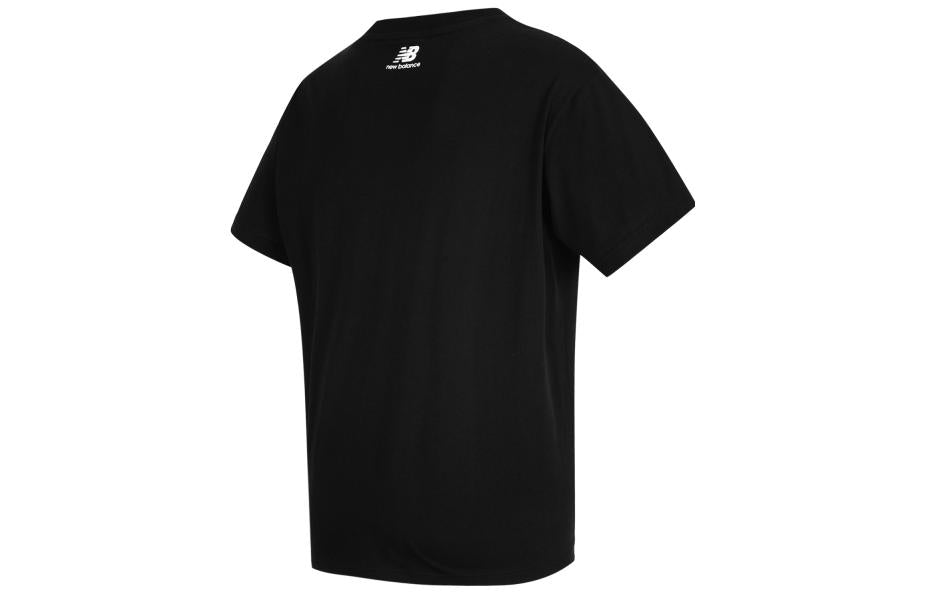 New Balance Logo Print Tee Asia Sizing 'Black' 5EC2U863-BK