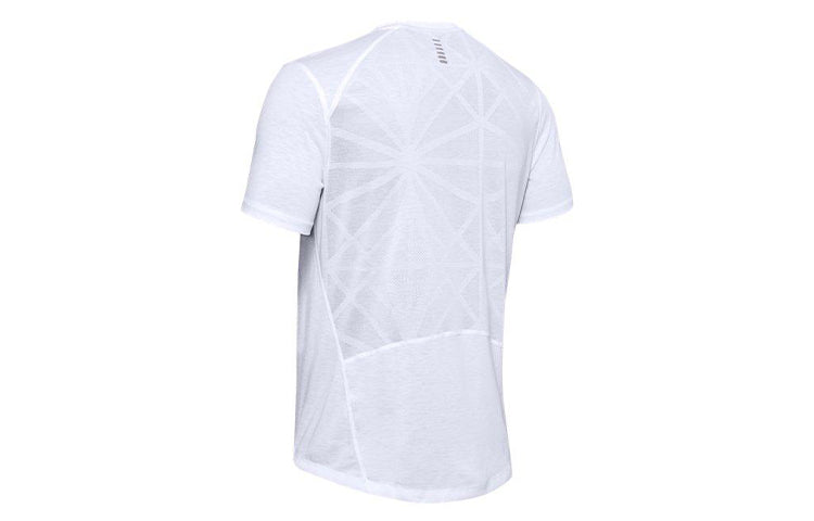 Men's Under Armour UA Swyft Running Sports Short Sleeve White 1347412-100
