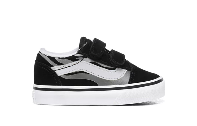 Vans Suede Flame Old Skool V 'Black Grey' VN0A38JNWKJ