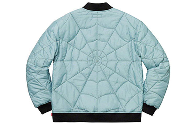 Supreme SS19 Spider Web Quilted Work Jacket SUP-SS19-923