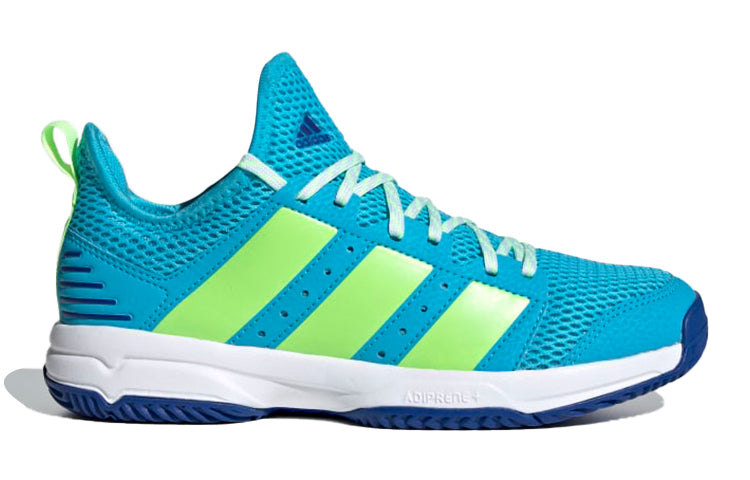 (GS) adidas Stabil Indoor K Shoes Blue/Green FU8402