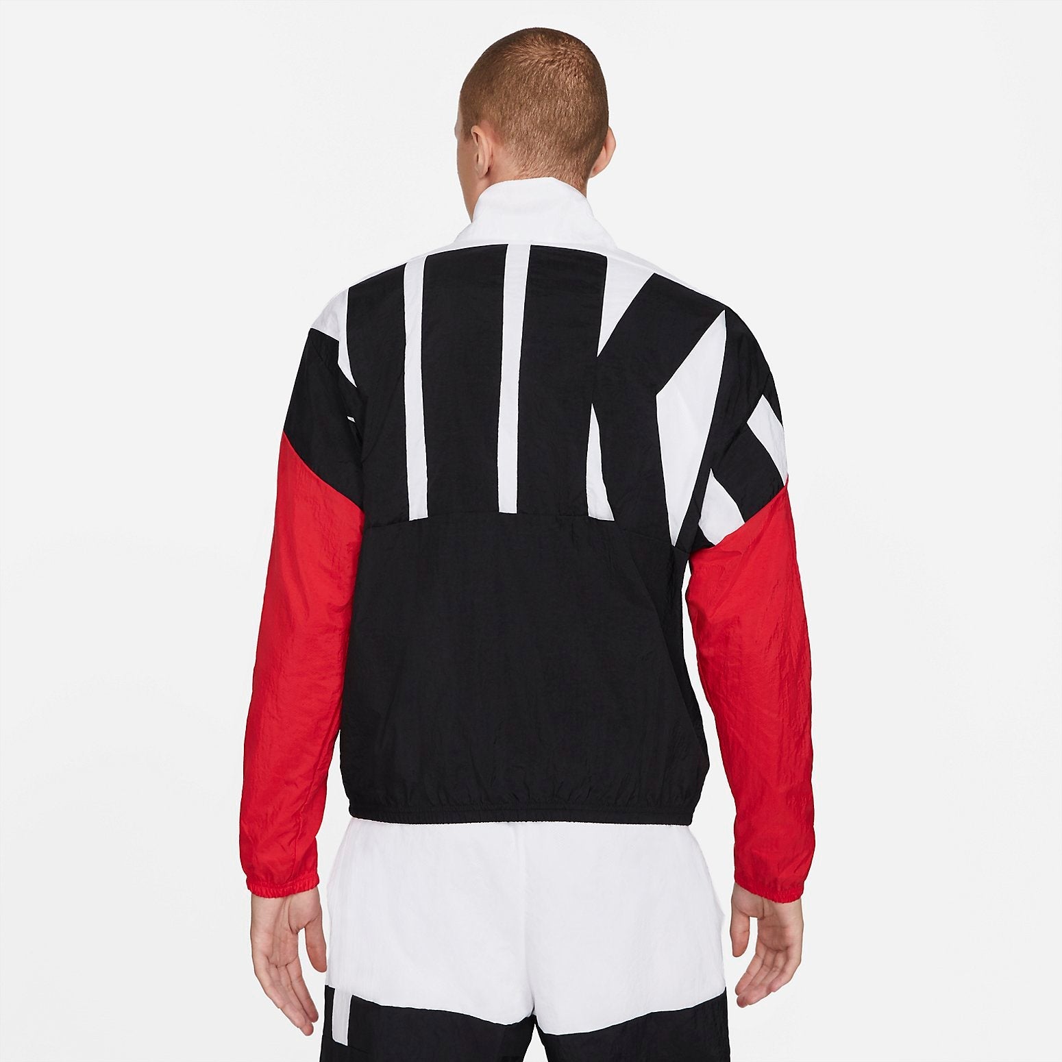 Nike Starting 5 Basketball Jacket Coat Full Zip 'Black Red White' CW7348-101