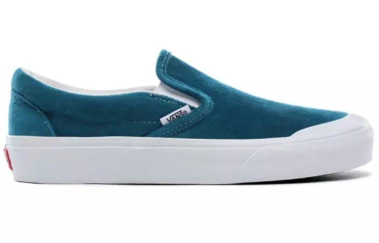 Vans Velvet Classic Slip-On 'Blue White' VN0A4P3CTCE