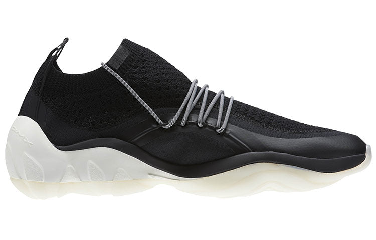 Reebok Dmx Fusion CI Wear-Resistant Non-Slip Low Top Sports Black White CM9650