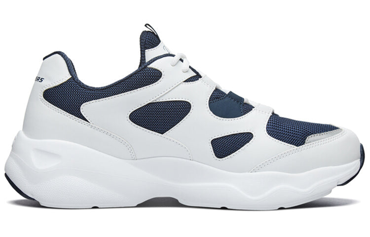 Skechers D'lites Low-Top Running Shoes White/Blue 999235-WNV