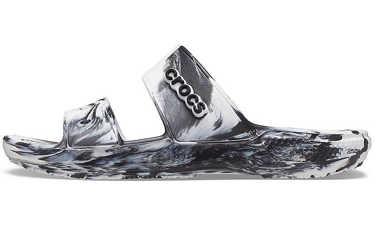Crocs Classic Clog Marble Beach Sports 'White Black‘ 207701-103