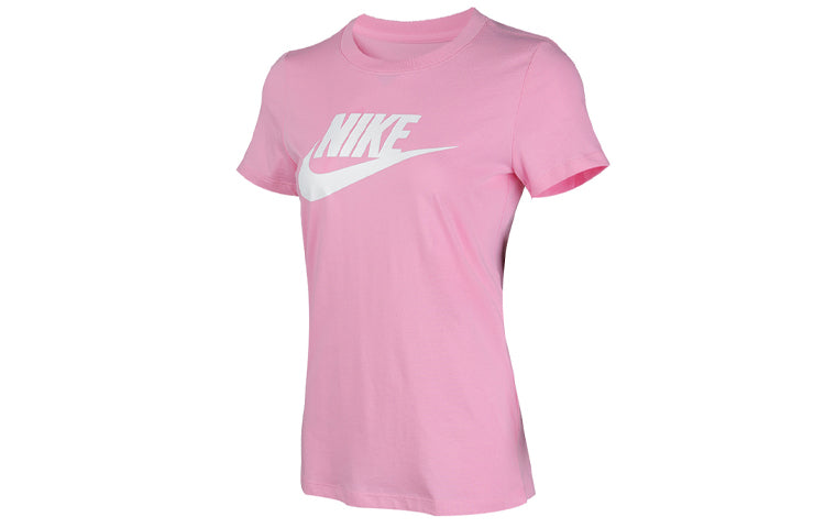 (WMNS) Nike Round Neck Casual Sports Short Sleeve Pink Red BV6170-630