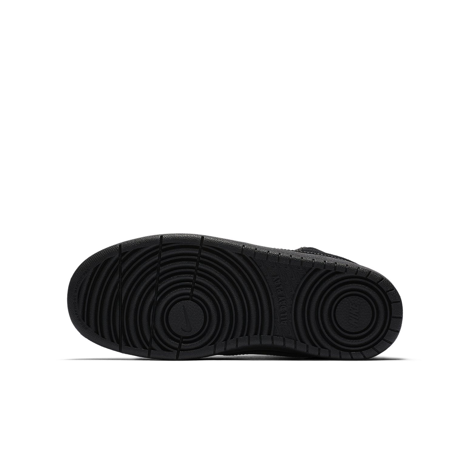 (GS) Nike Court Borough Mid 2 'Black' BQ5440-001