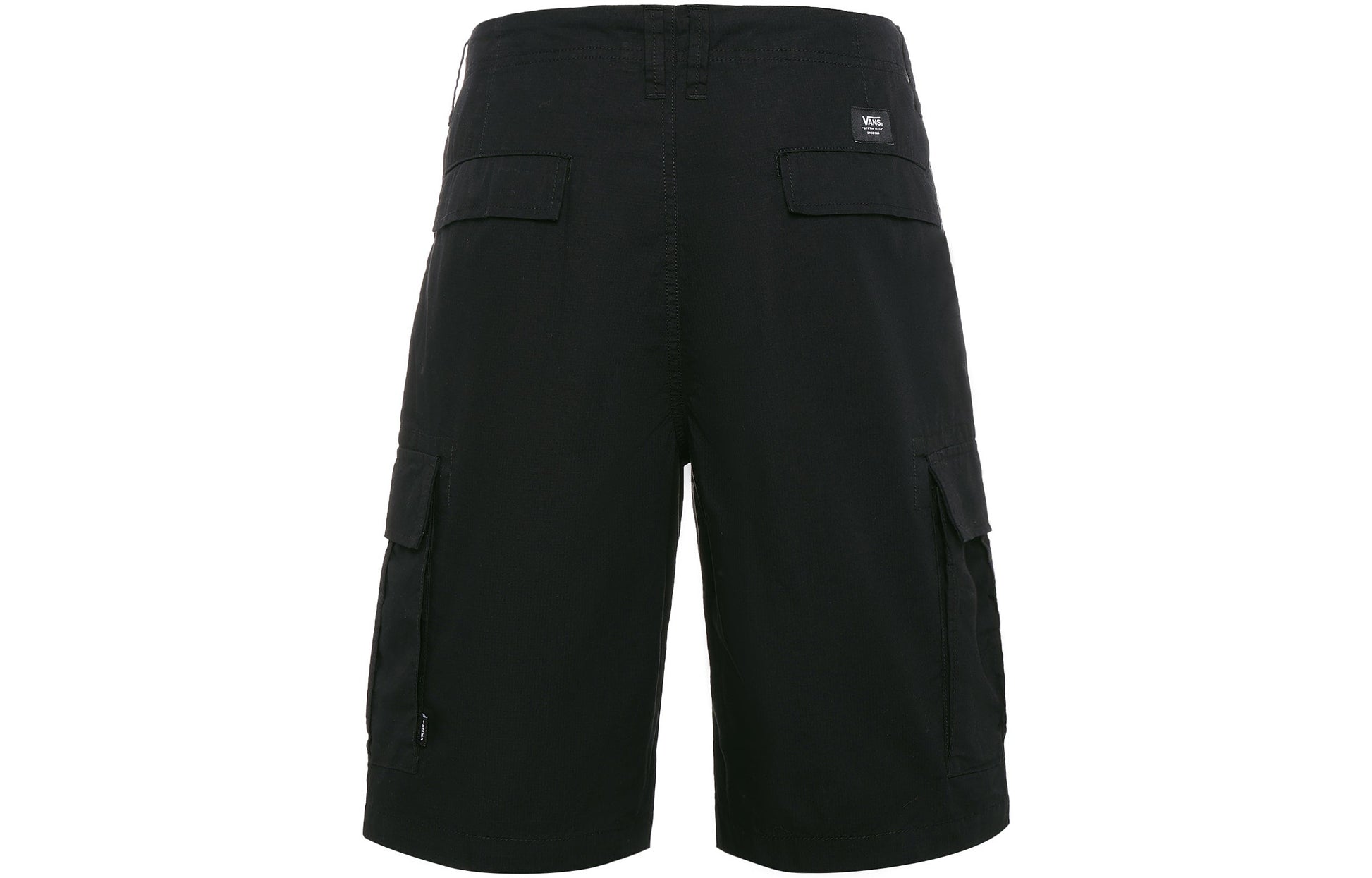 Vans Woven Drawstring Sports Multi-pocket Casual Shorts 'Black' VN000V6DBLK