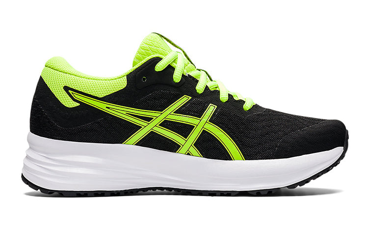 (GS) ASICS Patriot 12 'Black Hazard Green' 1014A139-011