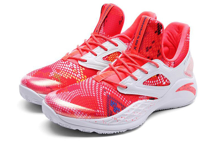 ANTA Light Cavalry 2 Low 'Neon Red White' 11721303-10
