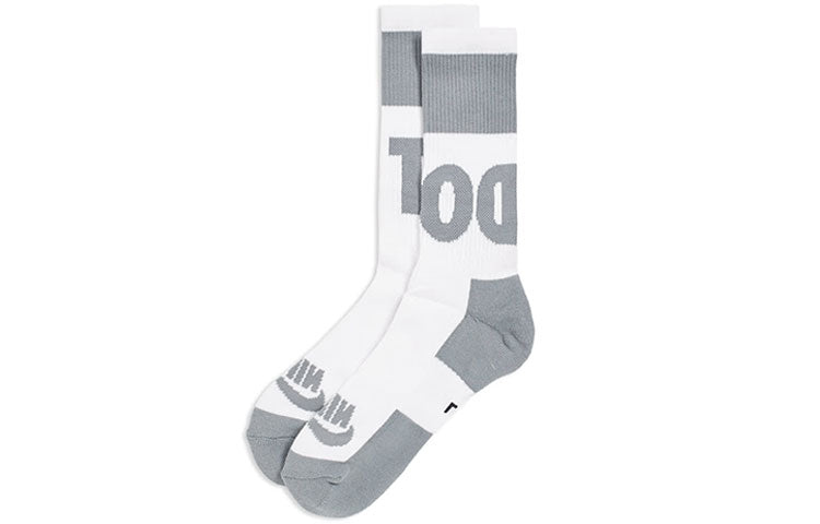 Nike Logo Jacquard Sports Socks 2 Pairs 'Grey' SX5770-938