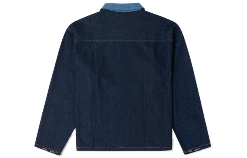 Converse Denim Shirt Jacket Asia Sizing 'Night Indigo' 10024867-A01