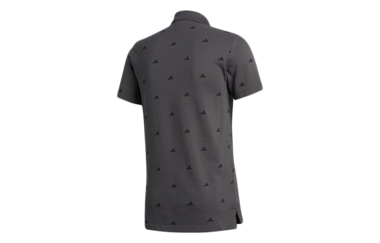 adidas Sports Short Sleeve Polo Shirt Gray FT2801