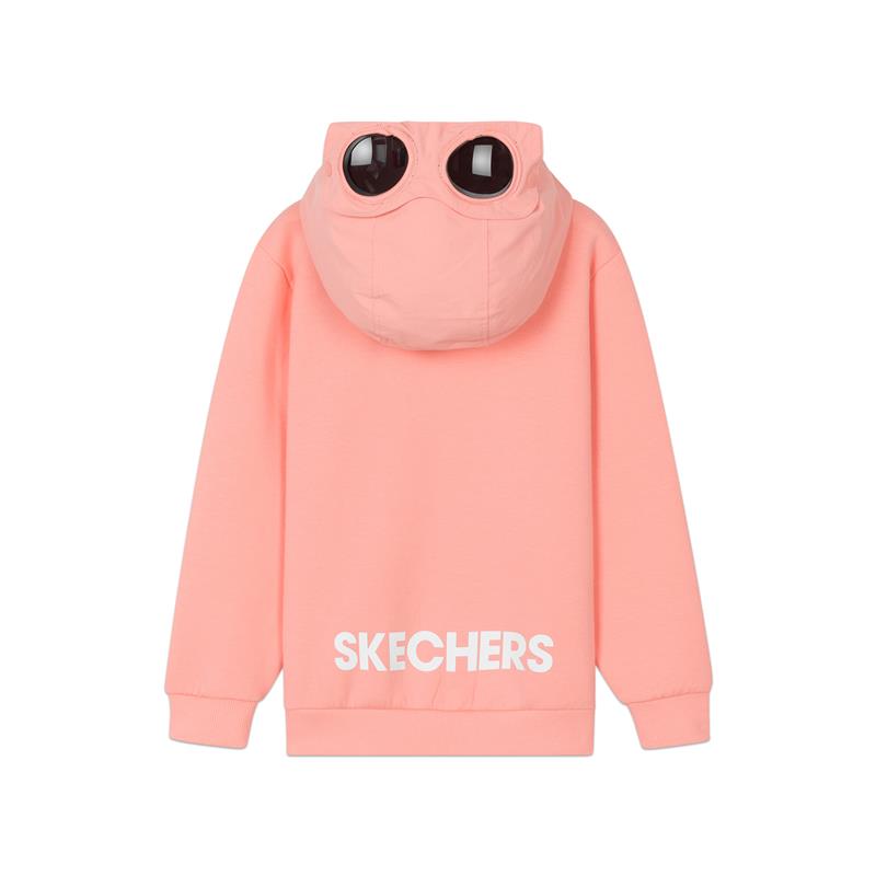 (GS) Skechers Logo Printed Jacket 'Pink' L121G006