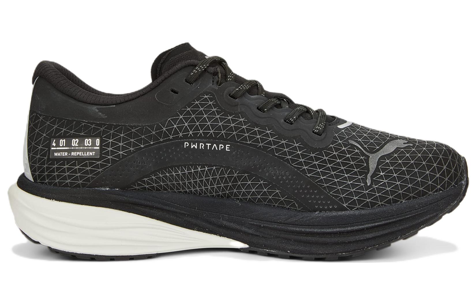 PUMA Deviate Nitro 2 WTR 'Black Metallic Silver' 376856-01