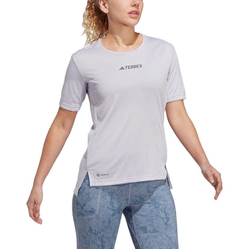 (WMNS) adidas Terrex Multi T-Shirt 'Purple' HM4043
