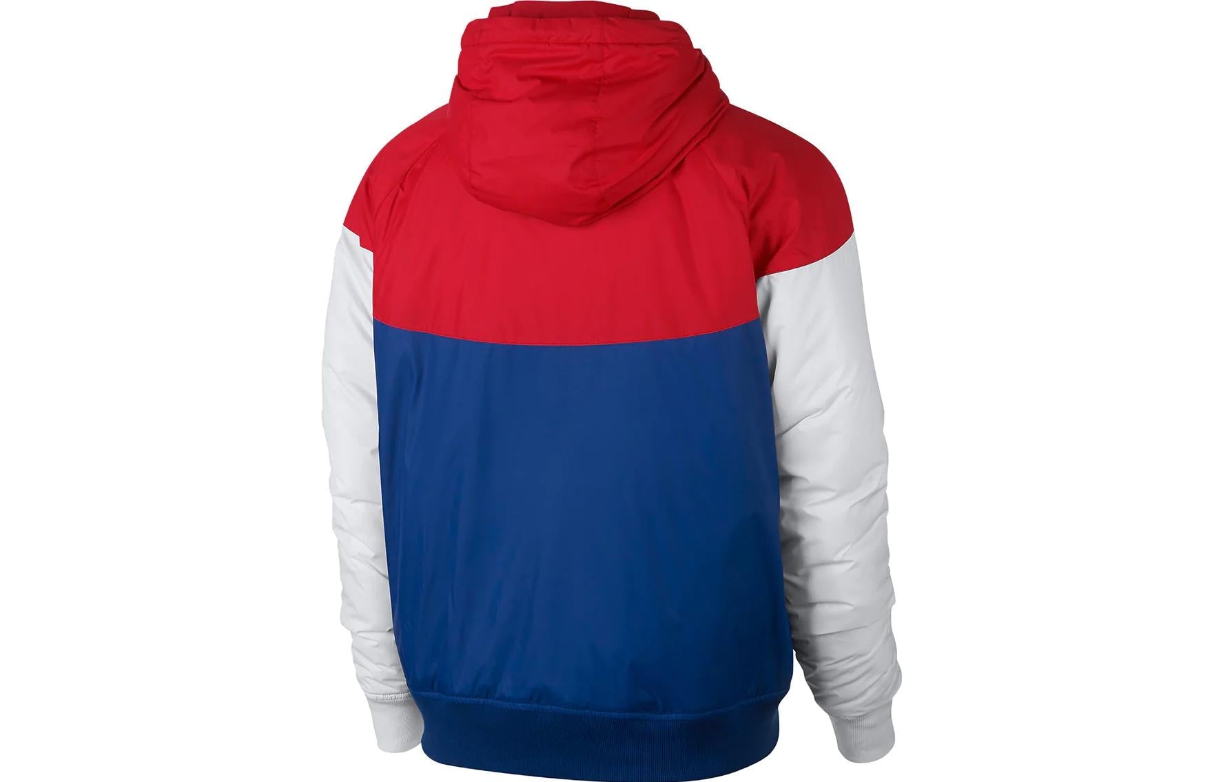 Nike Fleece-Lined Windbreaker Toddler Jacket 'Red Blue White' AR2189-657