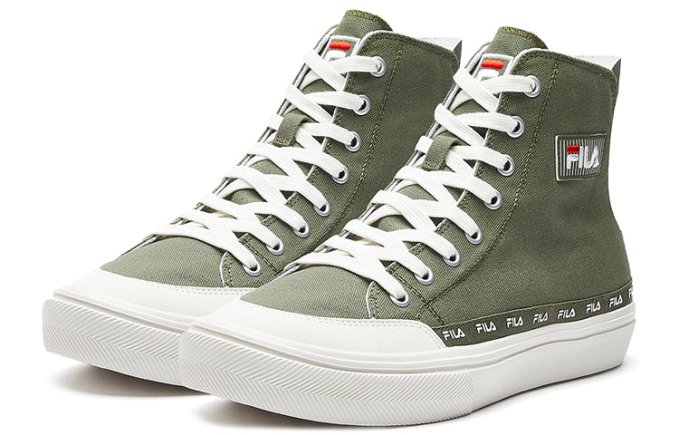 FILA STRADA high-top canvas shoes Green F12M034412FGN