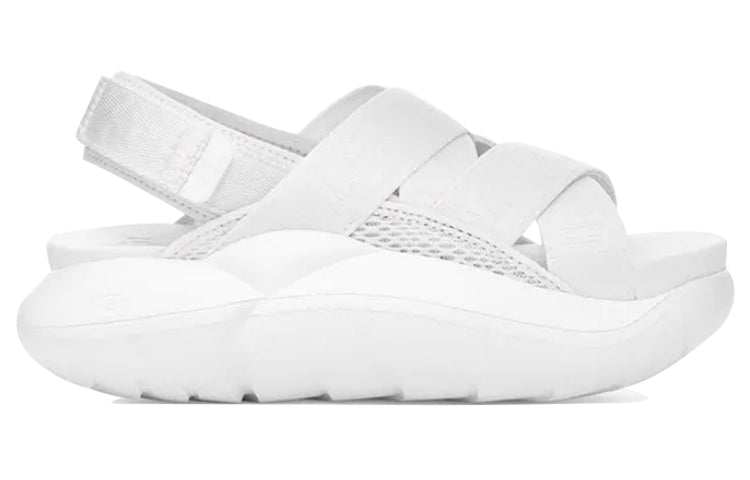 (WMNS) UGG LA Series Open Toe Sandals White 1110090-WHT