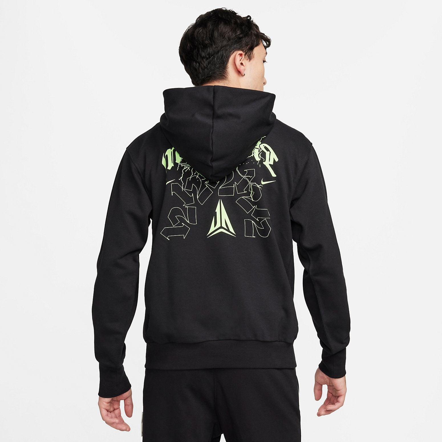 Nike Dri-FIT JA Pullover Basketball Hoodie 'Black' FN2988-010