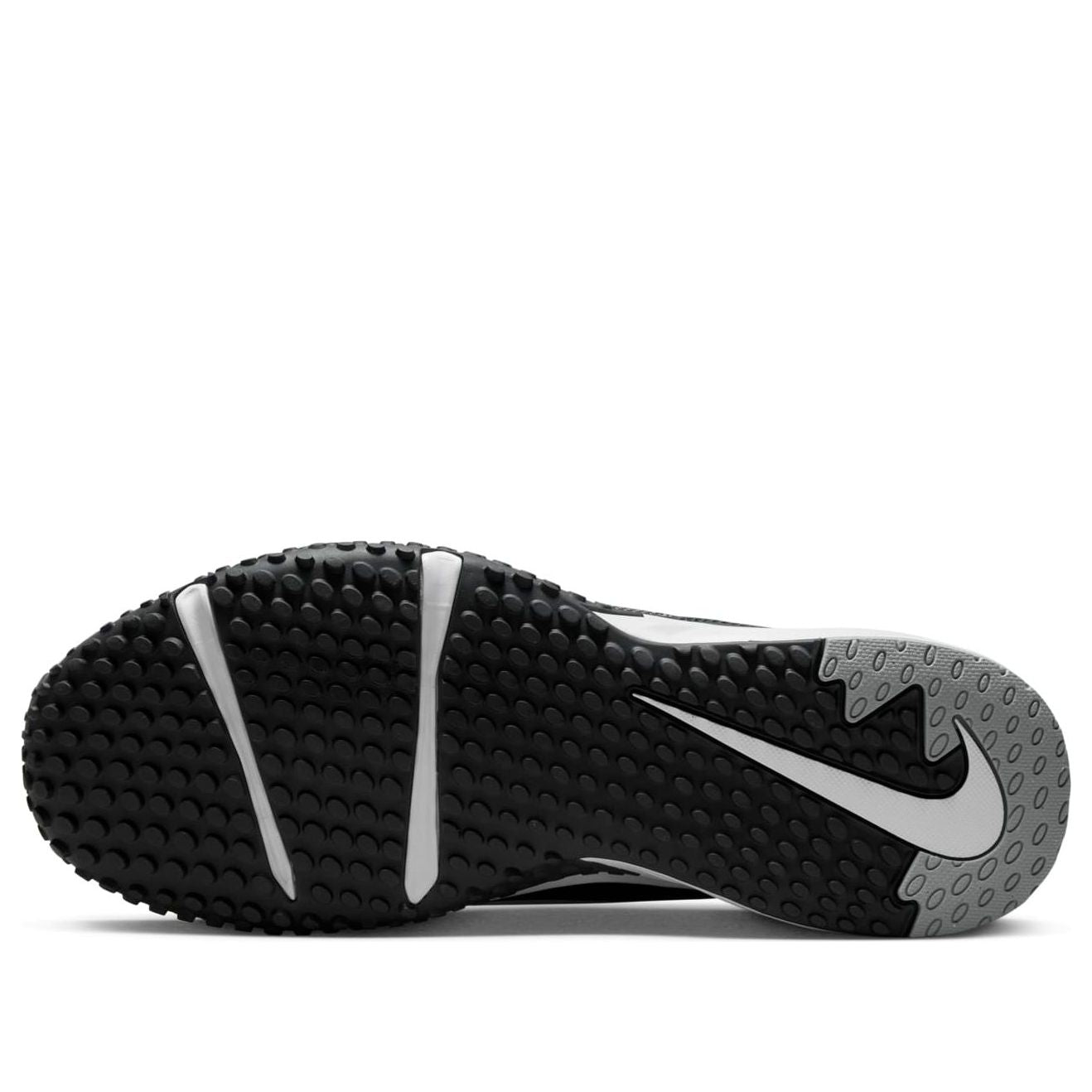 Nike Alpha Huarache Varsity 4 TF 'Black Dark Smoke Grey' DJ6518-010