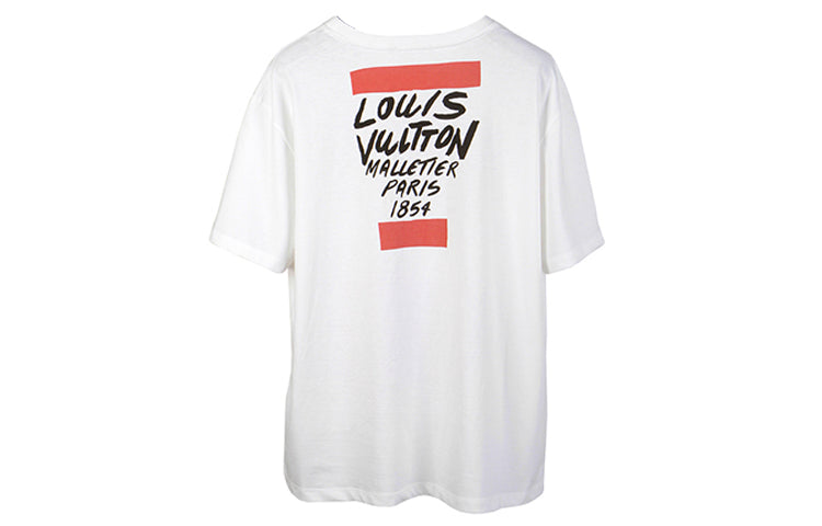 Men's LOUIS VUITTON Short Sleeve Logo 1A40T0