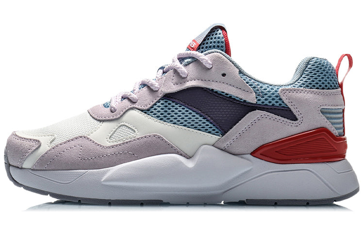 (WMNS) Li-Ning Glory 'White Purple Blue' AGCQ172-3